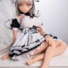 Lolita – 70cm Charming White-Haired Maid Outfit Adult Anime Figurine
