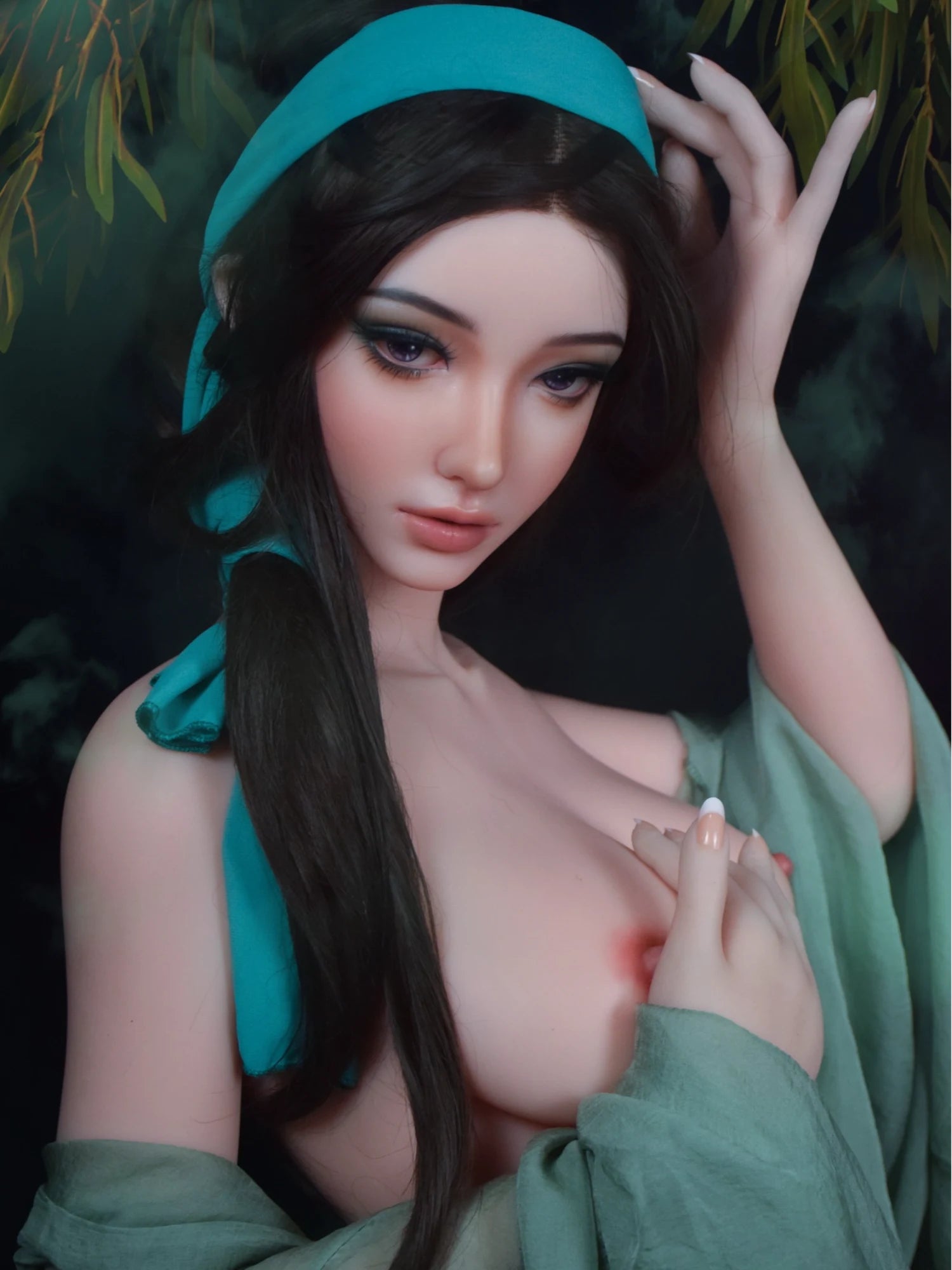 F1560-165cm/5ft4(34.7kg) Elsa Babe Full Silicone Sexy Anime Chinese Robot Sex Dolls | Elsa Babe - Image 5