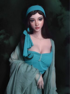 F1560-165cm/5ft4(34.7kg) Elsa Babe Full Silicone Sexy Anime Chinese Robot Sex Dolls | Elsa Babe