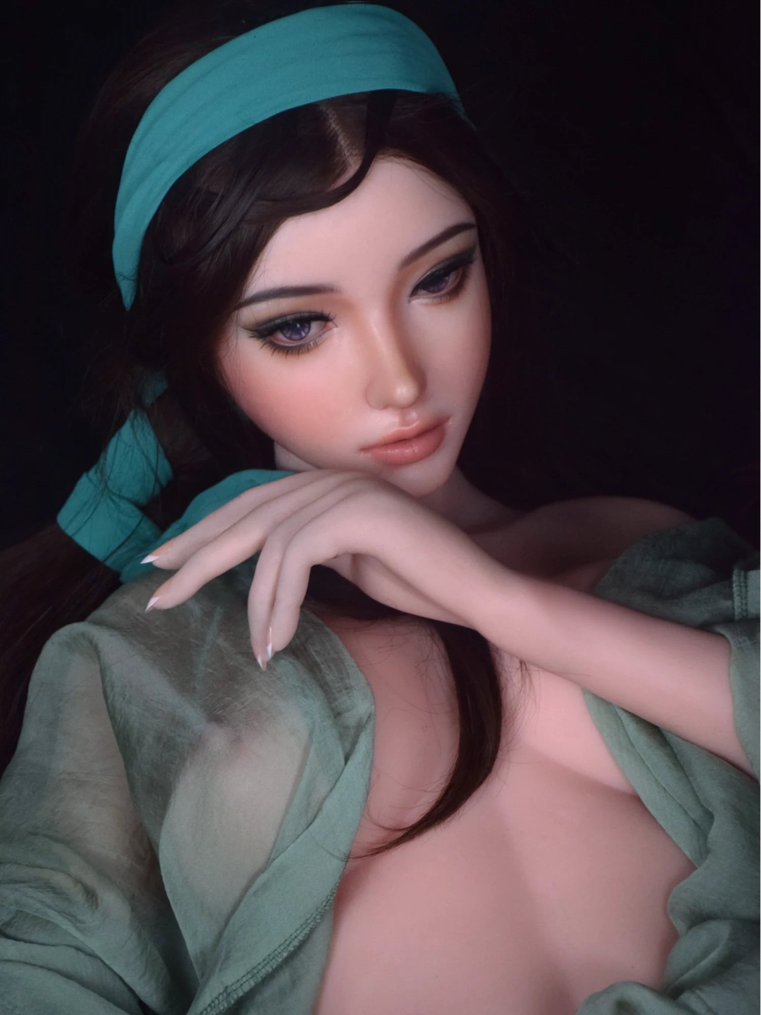 F1560-165cm/5ft4(34.7kg) Elsa Babe Full Silicone Sexy Anime Chinese Robot Sex Dolls | Elsa Babe - Image 4