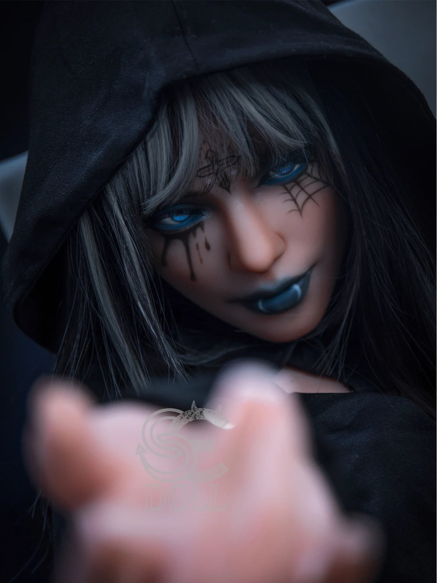 F3737-166cm(5ft5)-34.5kg Heloise C Cup TPE Fantasy Anime Dark Girl Sex Dolls|SE Doll - Image 7