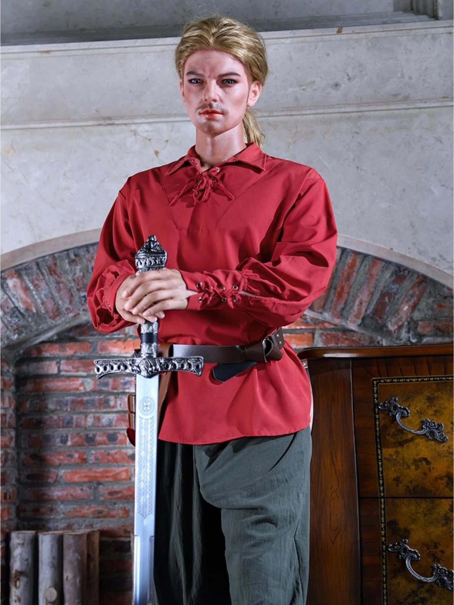 F4584-175cm/5ft9-38.5kg Muscular TPE Male Femboy Sex Doll Toys| Starpery Doll - Image 7