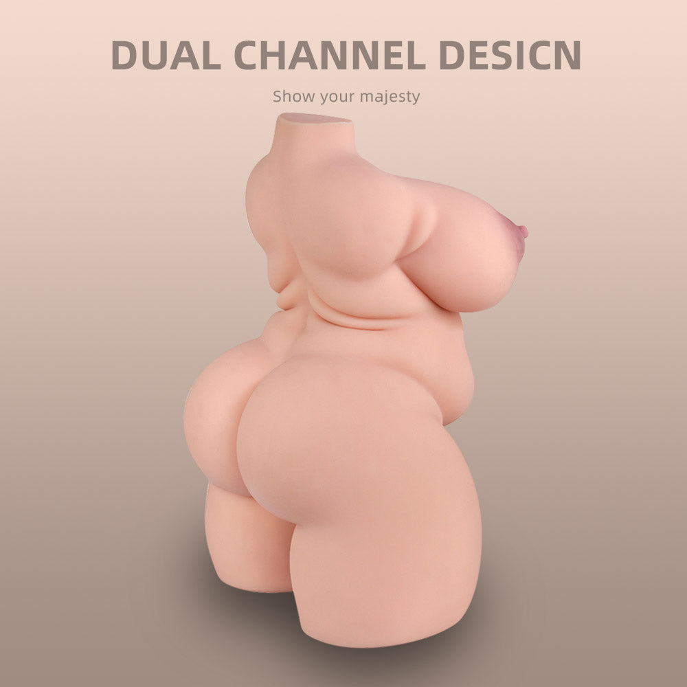 T205(41.22lb|53cm)Kana Fat Sex Dolls Belly Luxury Curvy Torso Doll - Image 2