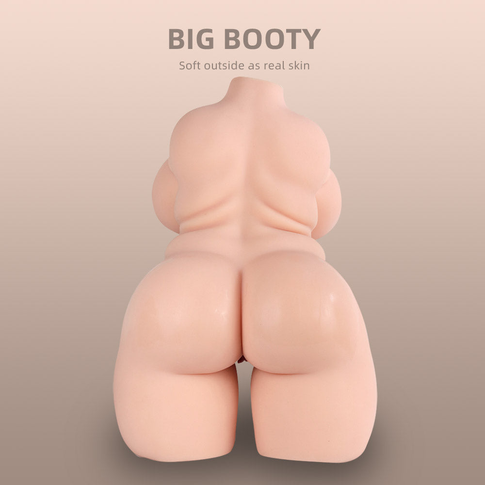 T205(41.22lb|53cm)Kana Fat Sex Dolls Belly Luxury Curvy Torso Doll - Image 6