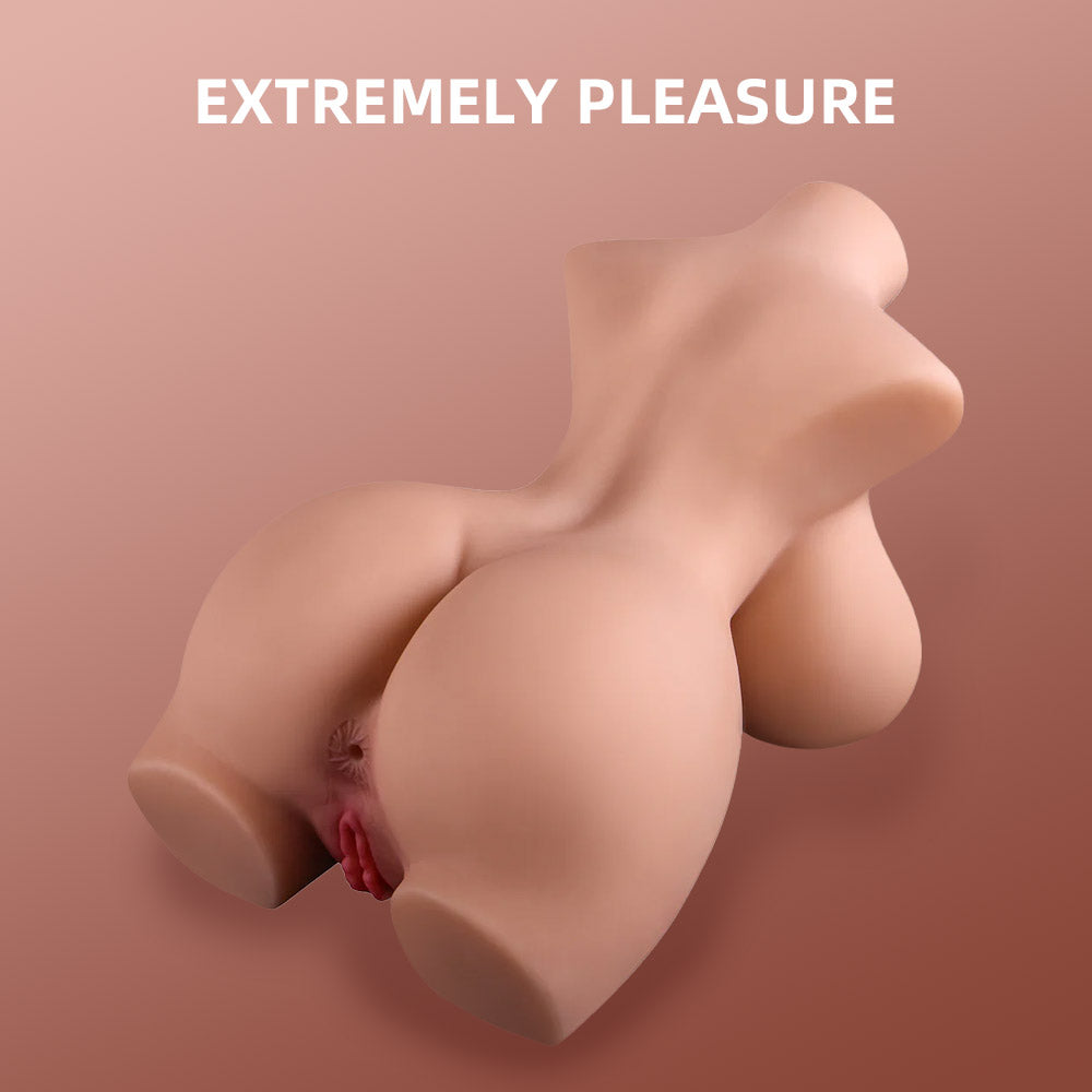 T258-6.61lb Big Boobs Mini Best Cheap BBW Sex Doll Torso|QSX - Image 10