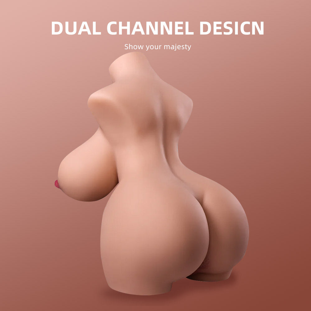 T258-6.61lb Big Boobs Mini Best Cheap BBW Sex Doll Torso|QSX - Image 7