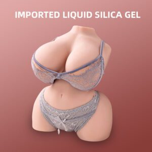 T702- (10.5lb)Realistic Busty BBW Big Boobs Booty Torso Sex Doll Pocket Pussy Male Masturbator Adult Toy