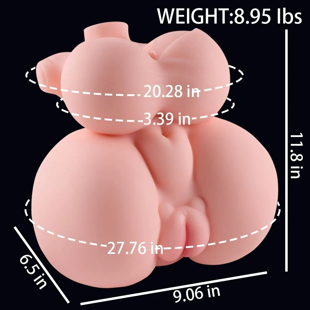 P79-8.95LB Hentai Mammary Intercourse Best Mini BBW Torso Sex Doll | MRL - Image 2