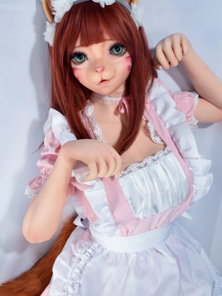 F1527-Elsa Babe-150cm/5ft-27.5kg Full Silicone Sexy Little Anime Furry Sex Dolls | Elsa Babe