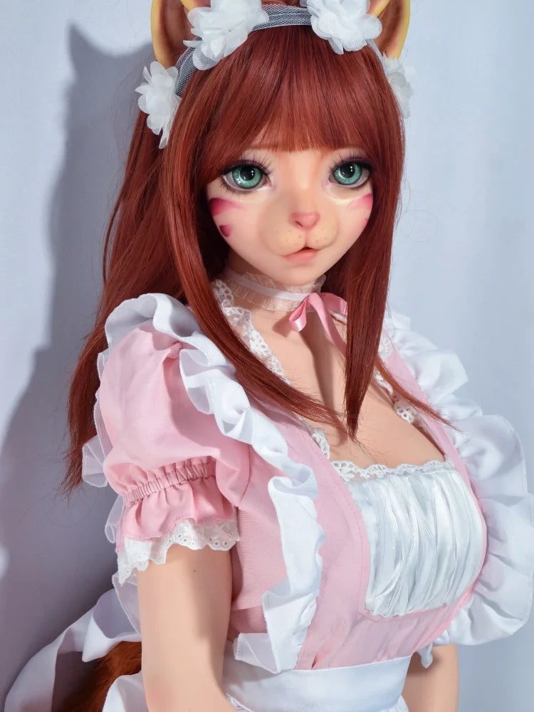 F1527-Elsa Babe-150cm/5ft-27.5kg Full Silicone Sexy Little Anime Furry Sex Dolls | Elsa Babe - Image 7