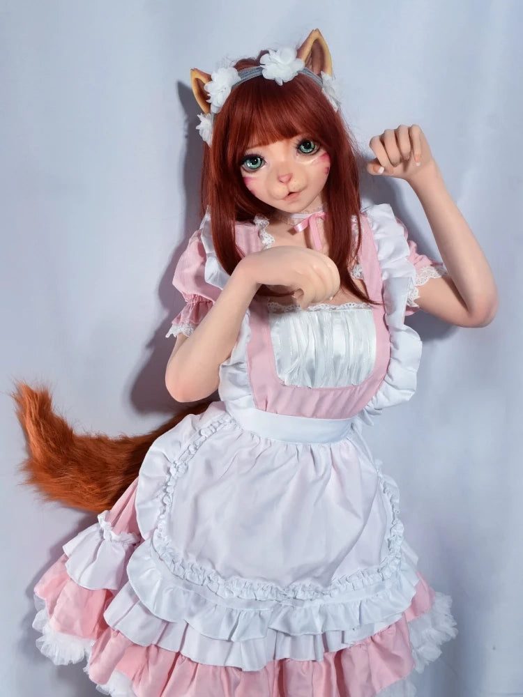 F1527-Elsa Babe-150cm/5ft-27.5kg Full Silicone Sexy Little Anime Furry Sex Dolls | Elsa Babe - Image 8