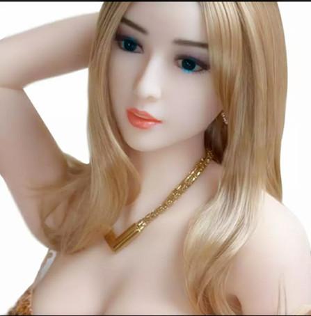 10929023963_1880985621.jpg Semi-solid inflatable doll | Golden retriever blue-eyed doll