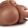 A418-(8lb) Sexy and Real Fat Lady Ass Realistic Black BBW Ebony Chubby Sex Doll Torso