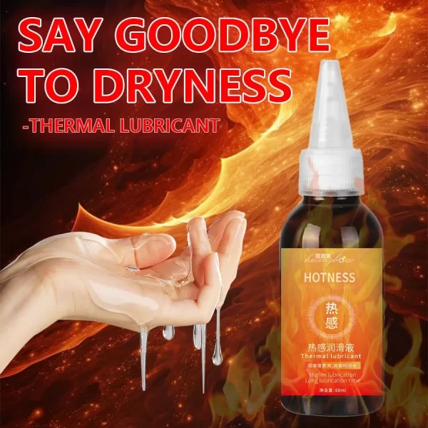 Natural water-soluble Anal Grease Sex Lubricant Base Lube long-lasting moisturizing Adult Couples Dildo Vibrator Sex Oil 60ml
