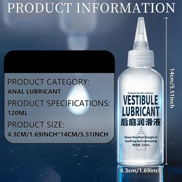 120ml Water-soluble Lubricant Sex Tooys for Men Anal Sex Lubricating Oil Pure Natural Oral Sex Lube Adult Toys Female Sexshop