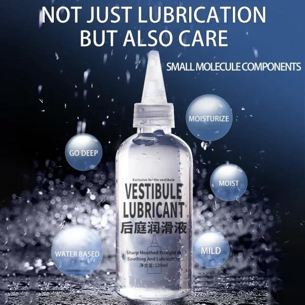 120ml Water-soluble Lubricant Sex Tooys for Men Anal Sex Lubricating Oil Pure Natural Oral Sex Lube Adult Toys Female Sexshop