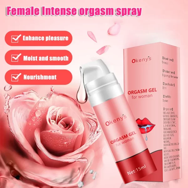 Orgasm Gel for Women Enhancer Sex Libido Enhancer Sex Pleasure Lubricant Stimulant Strong Enhancement for Lubricants