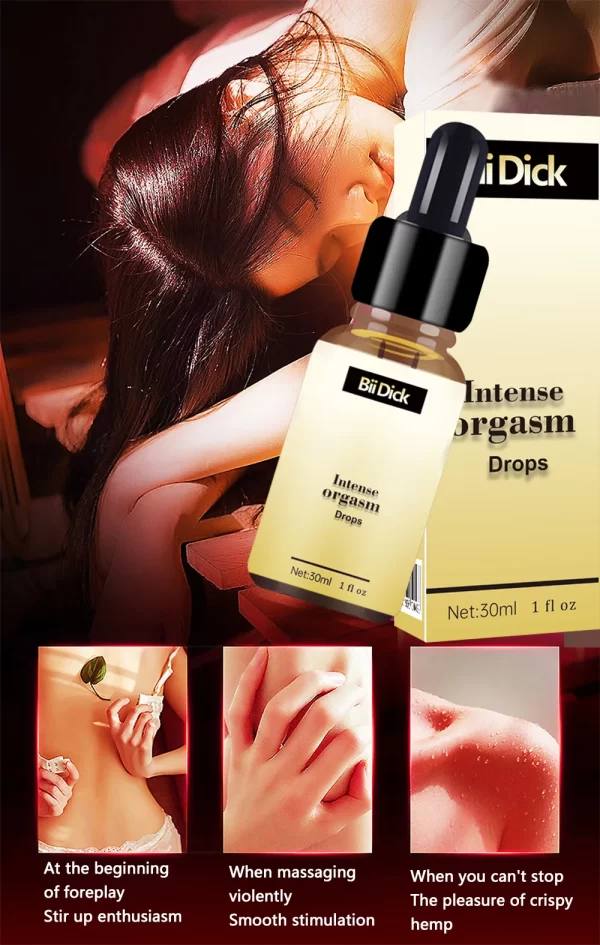 30ml Female Fast Orgasm Drops Libido Enhancer Sex Tight Vagina Stimulant Intense Sex Drop Exciter Women Strong Enhance Climax