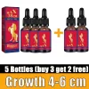 XXXL Penis Enlargement Oil Permanent Enlarge for Men Plant Extracts Massage Growth Thickening Big Cock Increase