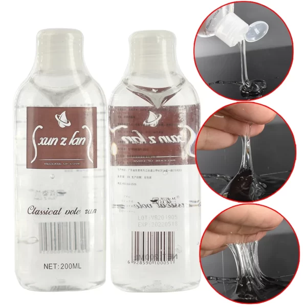 Water-soluble Personal Lubricants for Toys Gay Anal Sex Lubricant Vagina Massage Oil Adult Sex Product Lube Water Based Natural