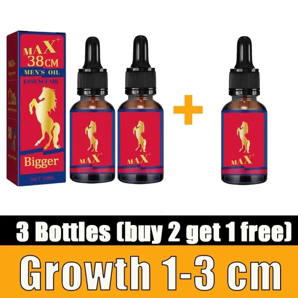 XXXL Penis Enlargement Oil Permanent Enlarge for Men Plant Extracts Massage Growth Thickening Big Cock Increase