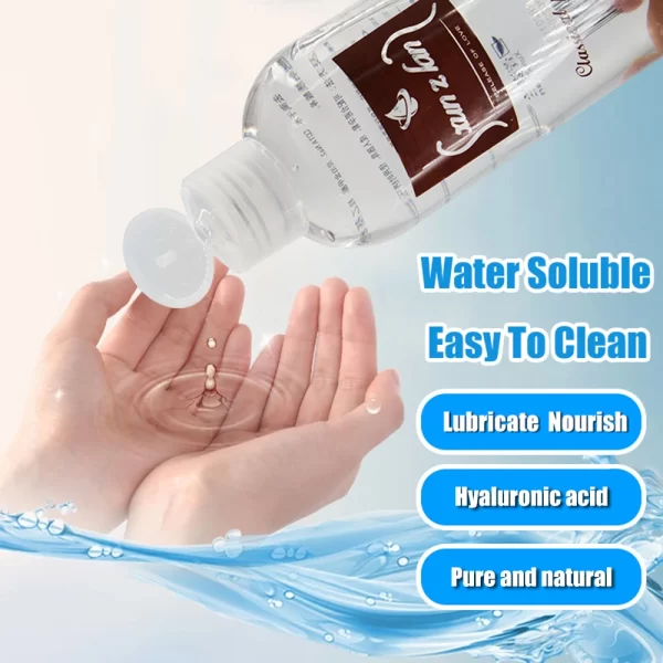 Water-soluble Personal Lubricants for Toys Gay Anal Sex Lubricant Vagina Massage Oil Adult Sex Product Lube Water Based Natural