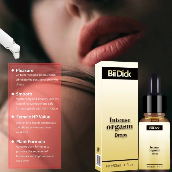 30ml Female Fast Orgasm Drops Libido Enhancer Sex Tight Vagina Stimulant Intense Sex Drop Exciter Women Strong Enhance Climax