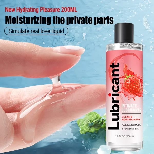 200ml Water Base Lubricant of Sex Anal Oil ,Vagina Gel Intimate Body SPA Massage Oil Japan AV Lube Cream for Adults Masturbation