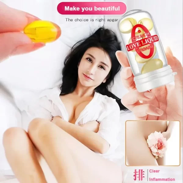 5 Capsules Women Strong Orgasm Gel Female Libido Enhancer Sex Vagina Stimulant Intense Exciter Enhance Climax Tight Oil