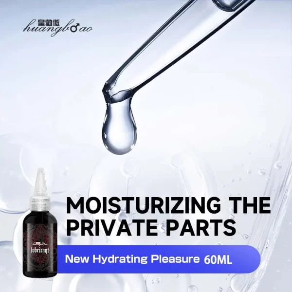 Natural water-soluble Anal Grease Sex Lubricant Base Lube long-lasting moisturizing Adult Couples Dildo Vibrator Sex Oil 60ml
