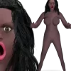 Rooney Mara Deep Throat Black Inflatable Sex Doll