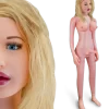 Monica Bellucci Realistic Blond Transsexual Inflatable Blow Job Doll