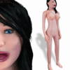 Chelsea inflatable blow job doll