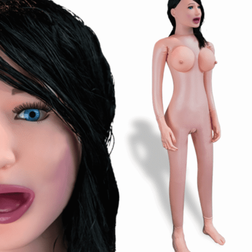 Chelsea inflatable blow job doll